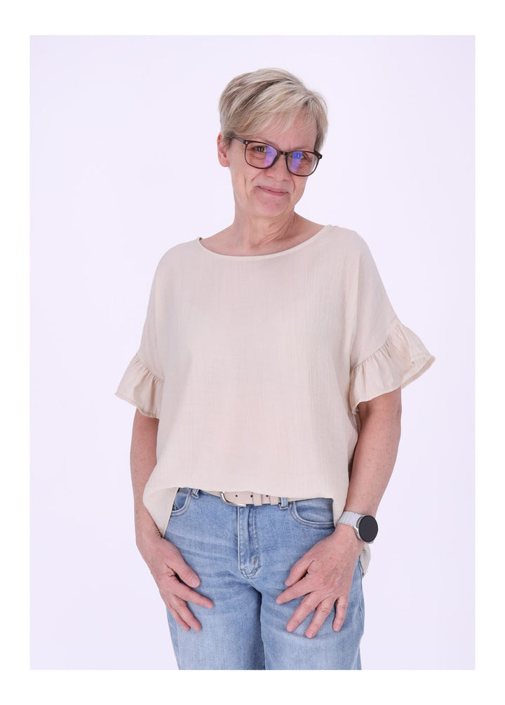 Splash of Color Oversized T-Shirt Damen