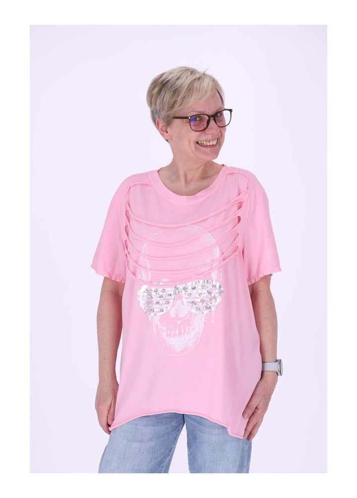 Sunflower Damen T-Shirt Totenkopf