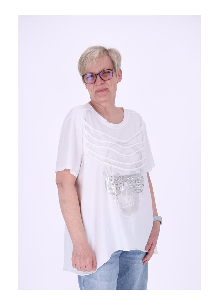 Sunflower Damen T-Shirt Totenkopf