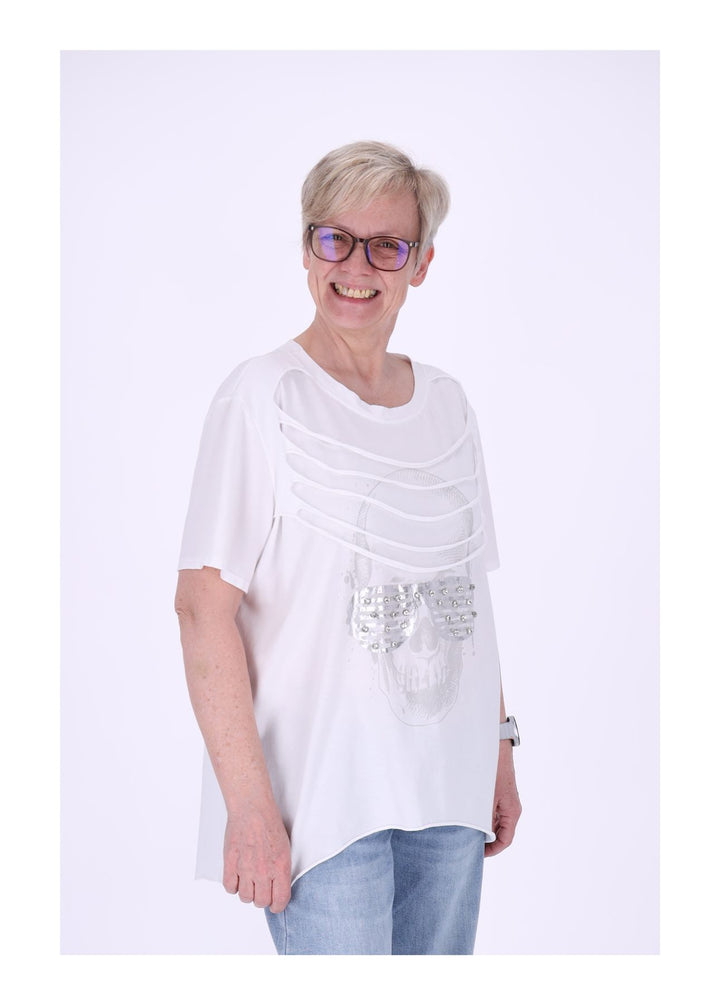 Sunflower Damen T-Shirt Totenkopf