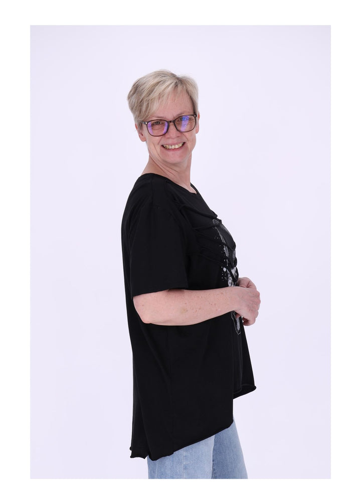 Sunflower Damen T-Shirt Totenkopf