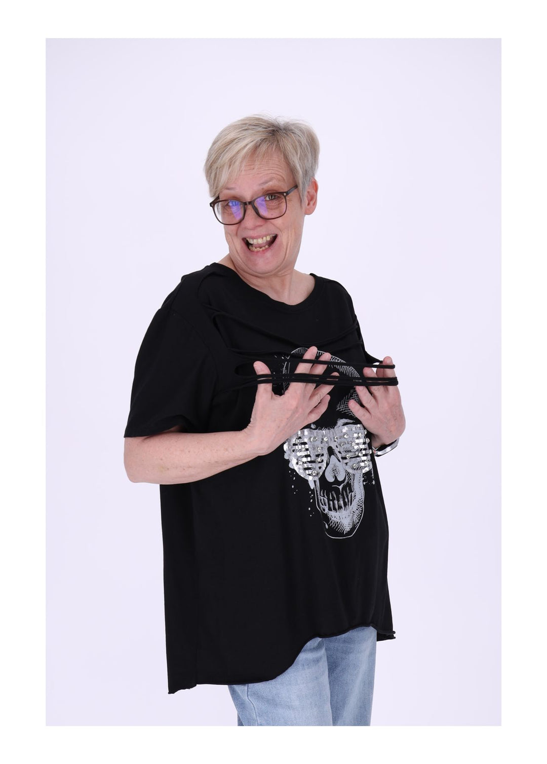 Sunflower Damen T-Shirt Totenkopf