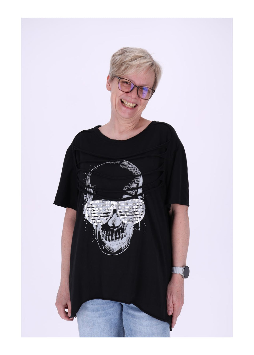 Sunflower Damen T-Shirt Totenkopf