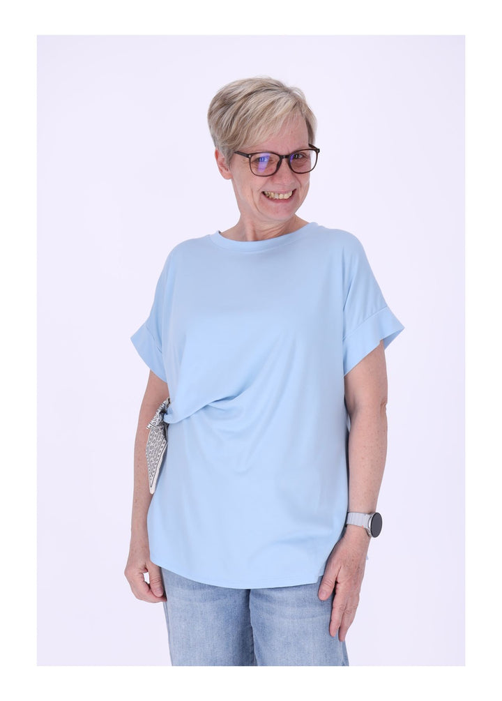 Splash of Color Damen T-Shirt zum Binden