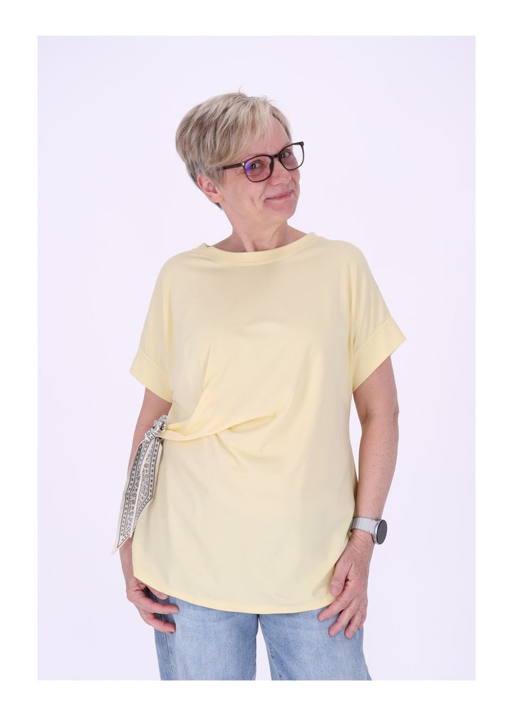 Splash of Color Damen T-Shirt zum Binden