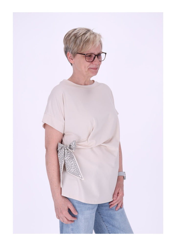 Splash of Color Damen T-Shirt zum Binden