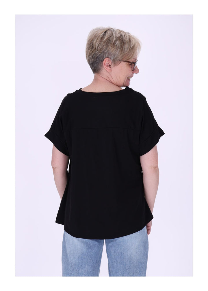 Splash of Color Damen T-Shirt zum Binden