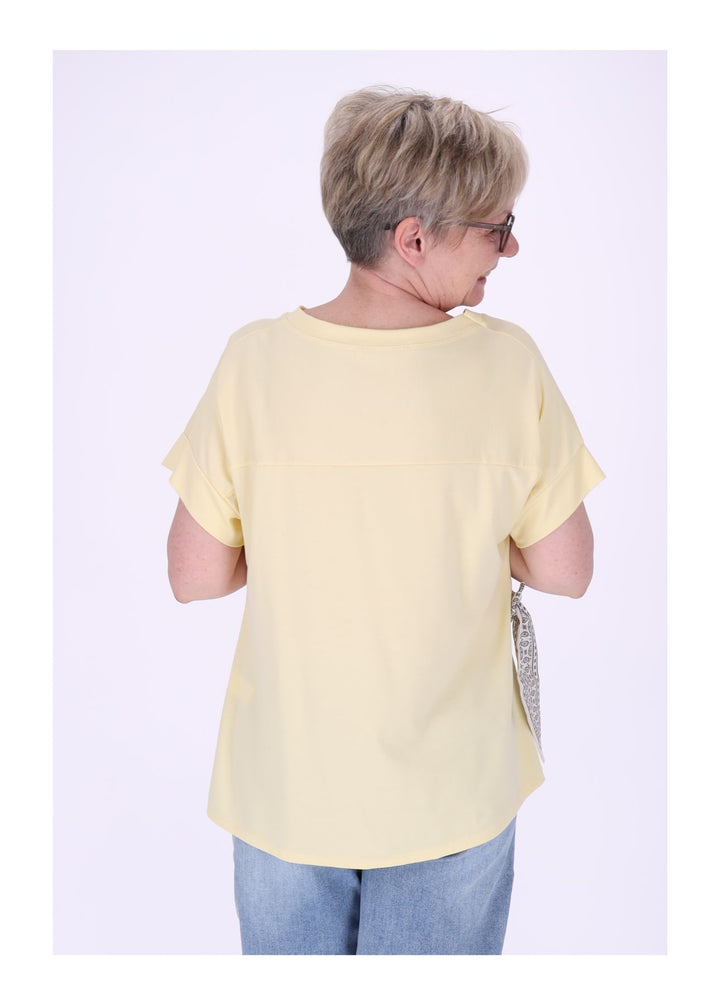Splash of Color Damen T-Shirt zum Binden