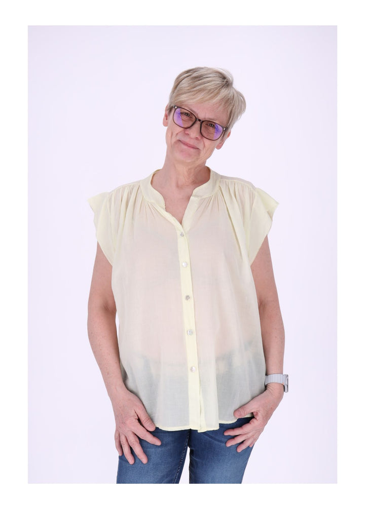 Splash of Color Bluse Damen Baumwolle