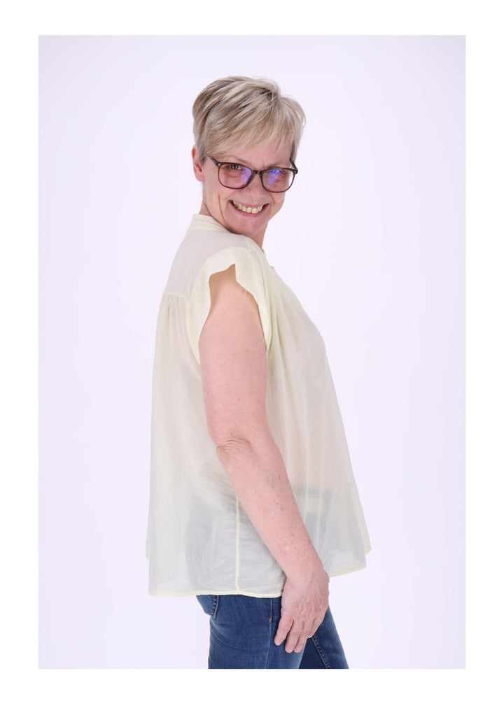Splash of Color Bluse Damen Baumwolle