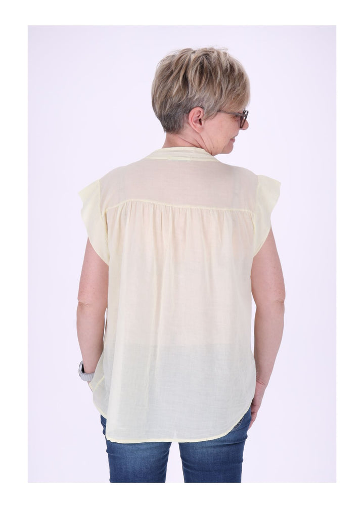 Splash of Color Bluse Damen Baumwolle