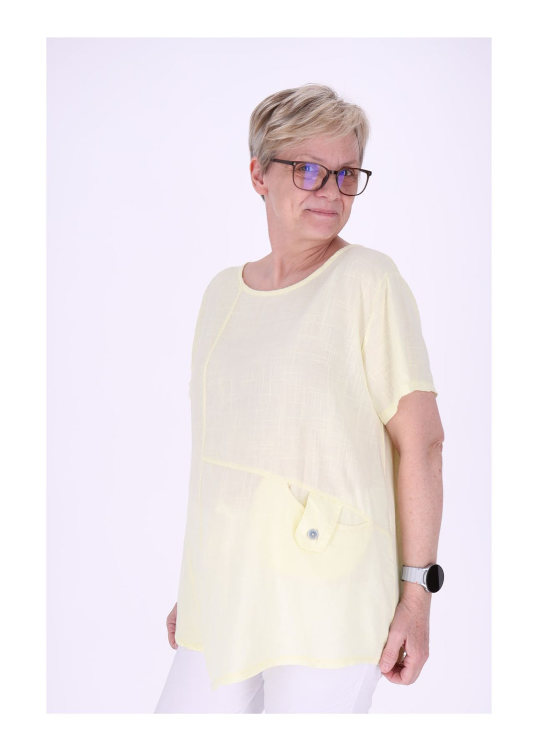 Splash of Color Damen T-Shirt mit Tasche