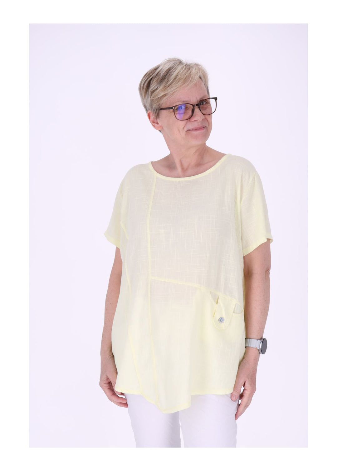 Splash of Color Damen T-Shirt mit Tasche