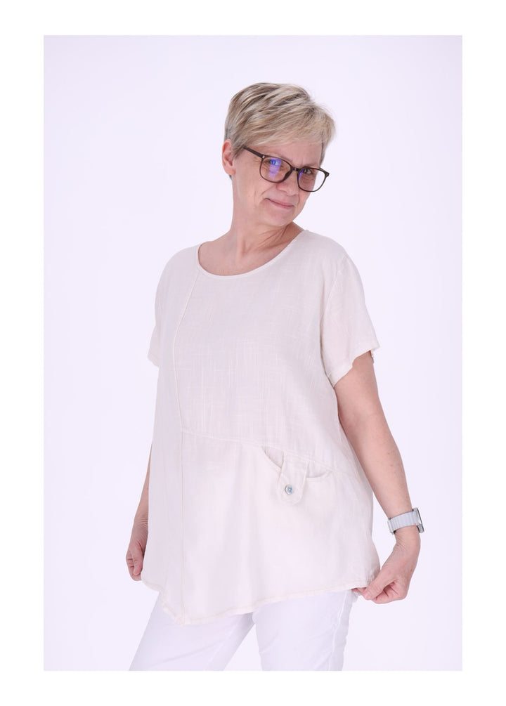 Splash of Color Damen T-Shirt mit Tasche