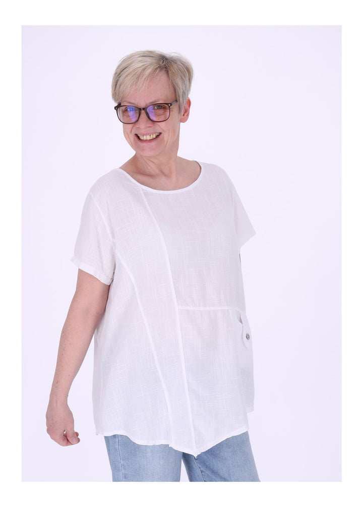 Splash of Color Damen T-Shirt mit Tasche