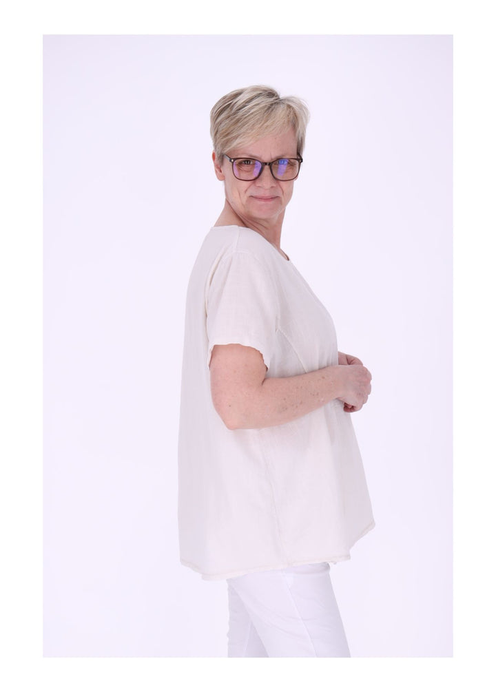 Splash of Color Damen T-Shirt mit Tasche