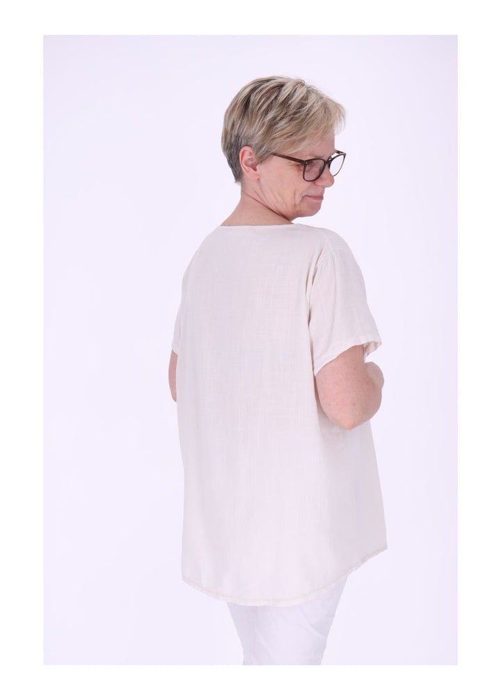 Splash of Color Damen T-Shirt mit Tasche