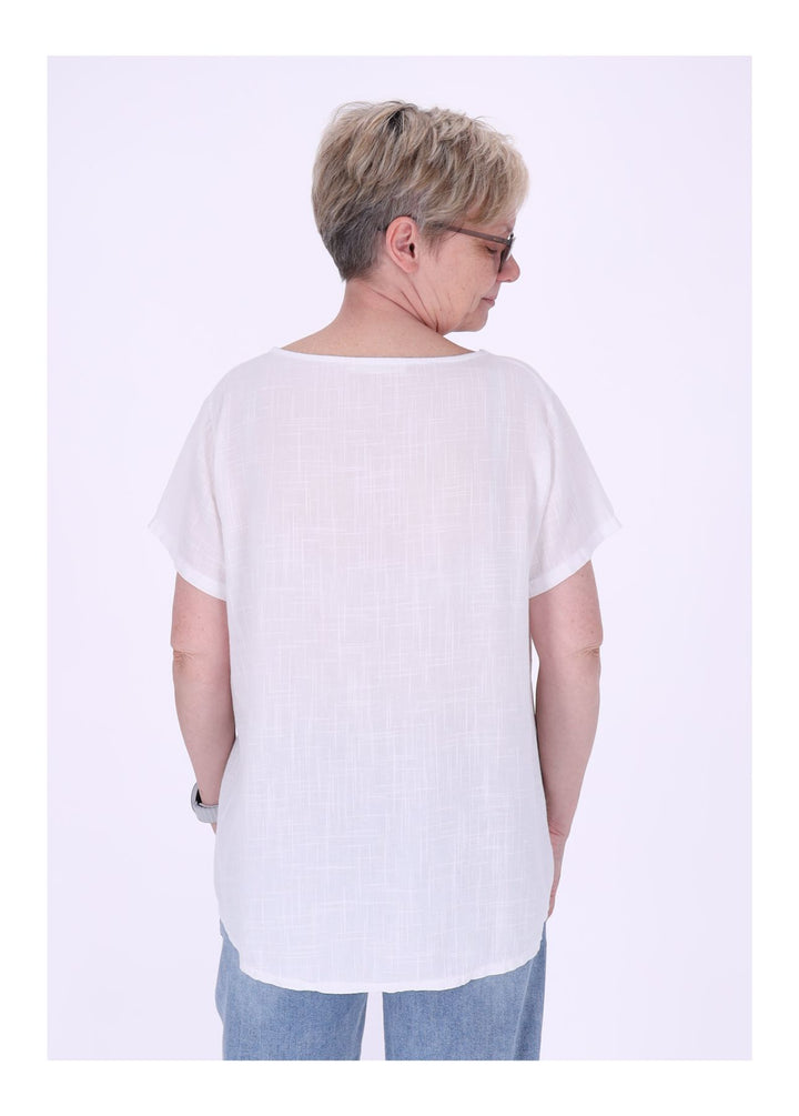 Splash of Color Damen T-Shirt mit Tasche