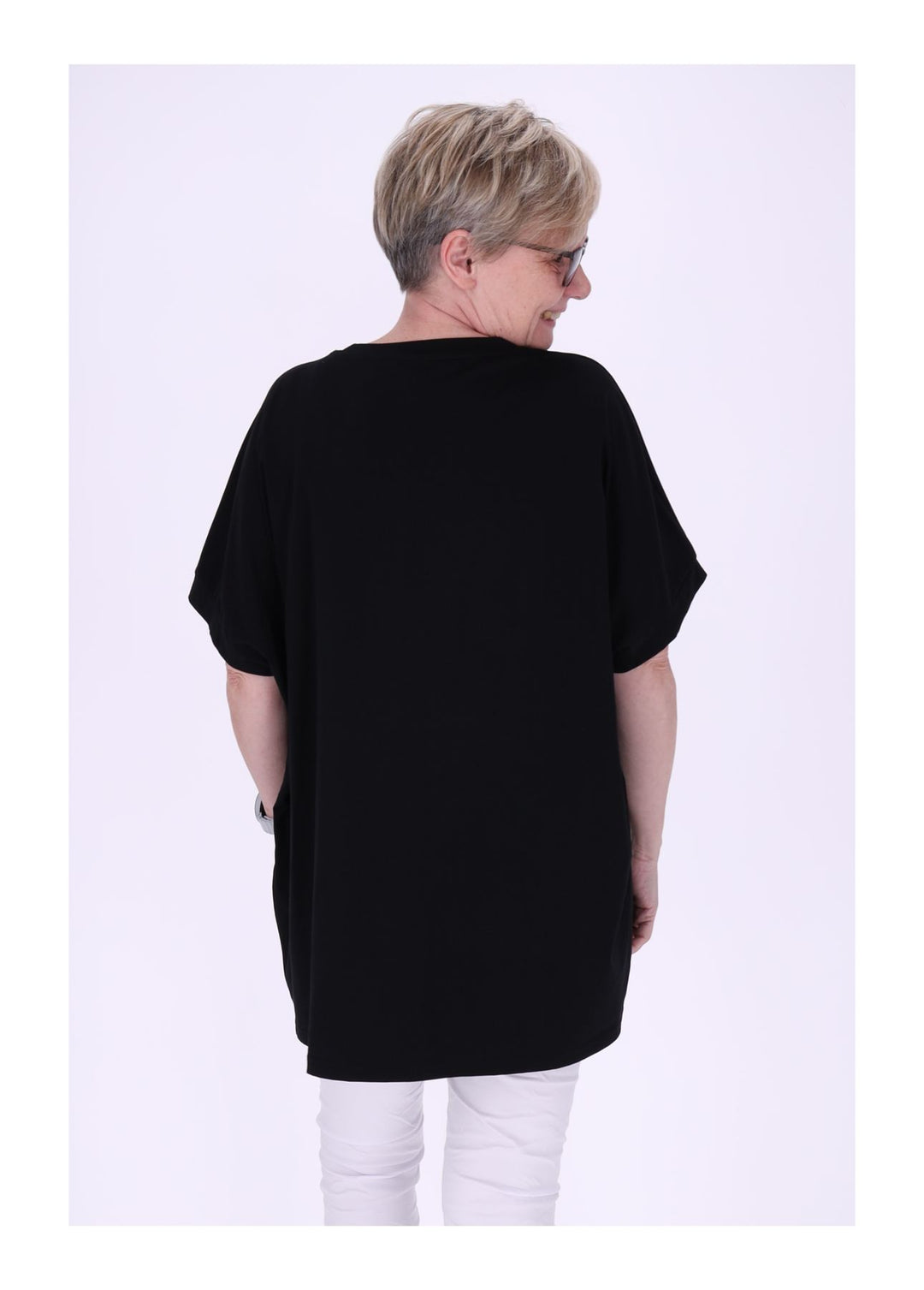 Splash of Color Damen T-Shirt Pailletten