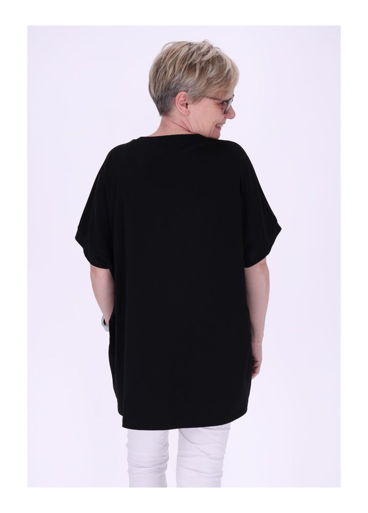 Splash of Color Damen T-Shirt Pailletten