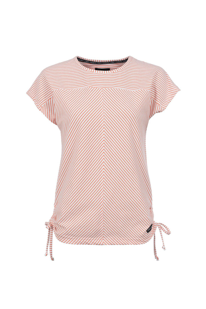 SOQUESTO Damen T-Shirt Streifenoptik