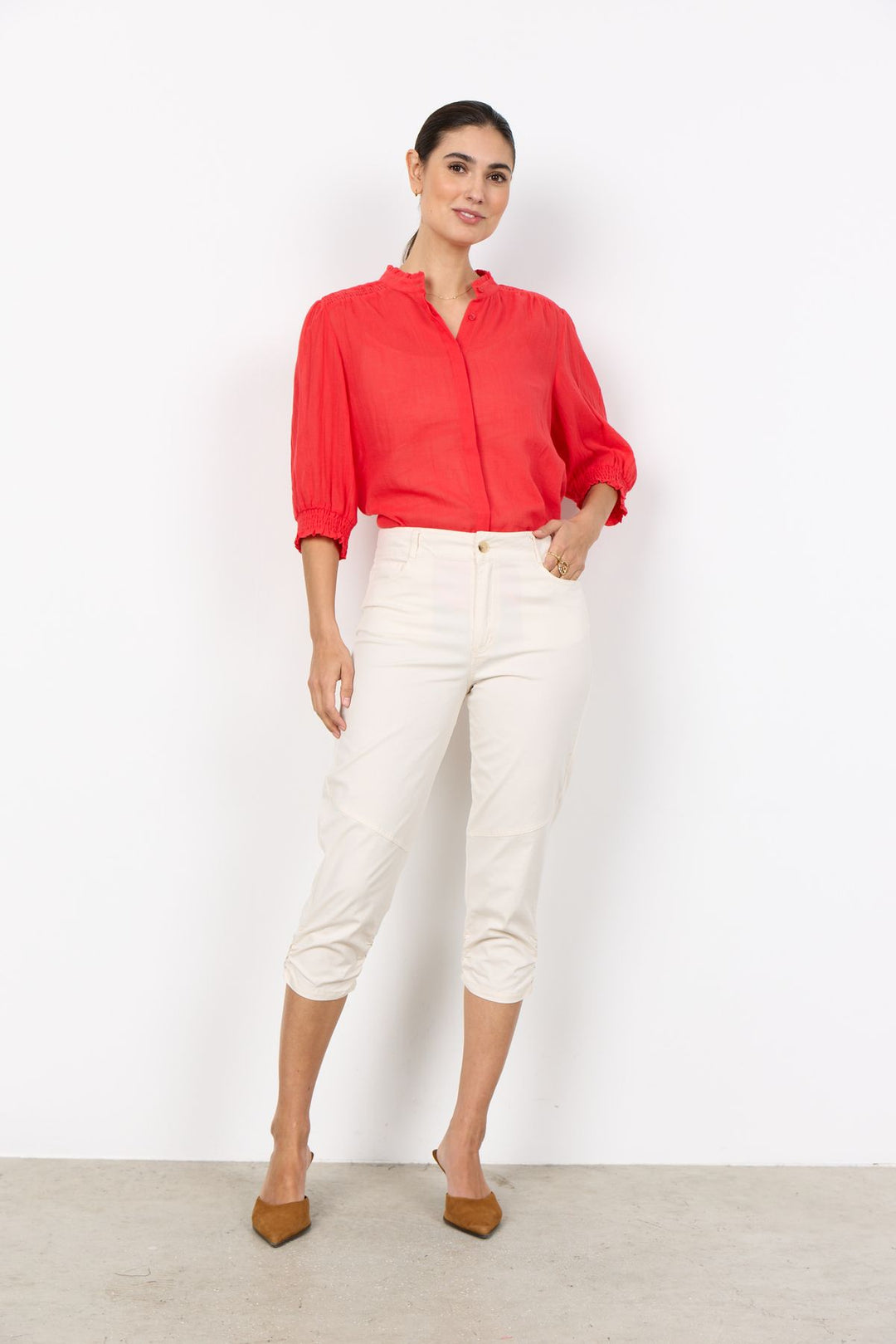 Soyaconcept Damen Shorts Baumwolle