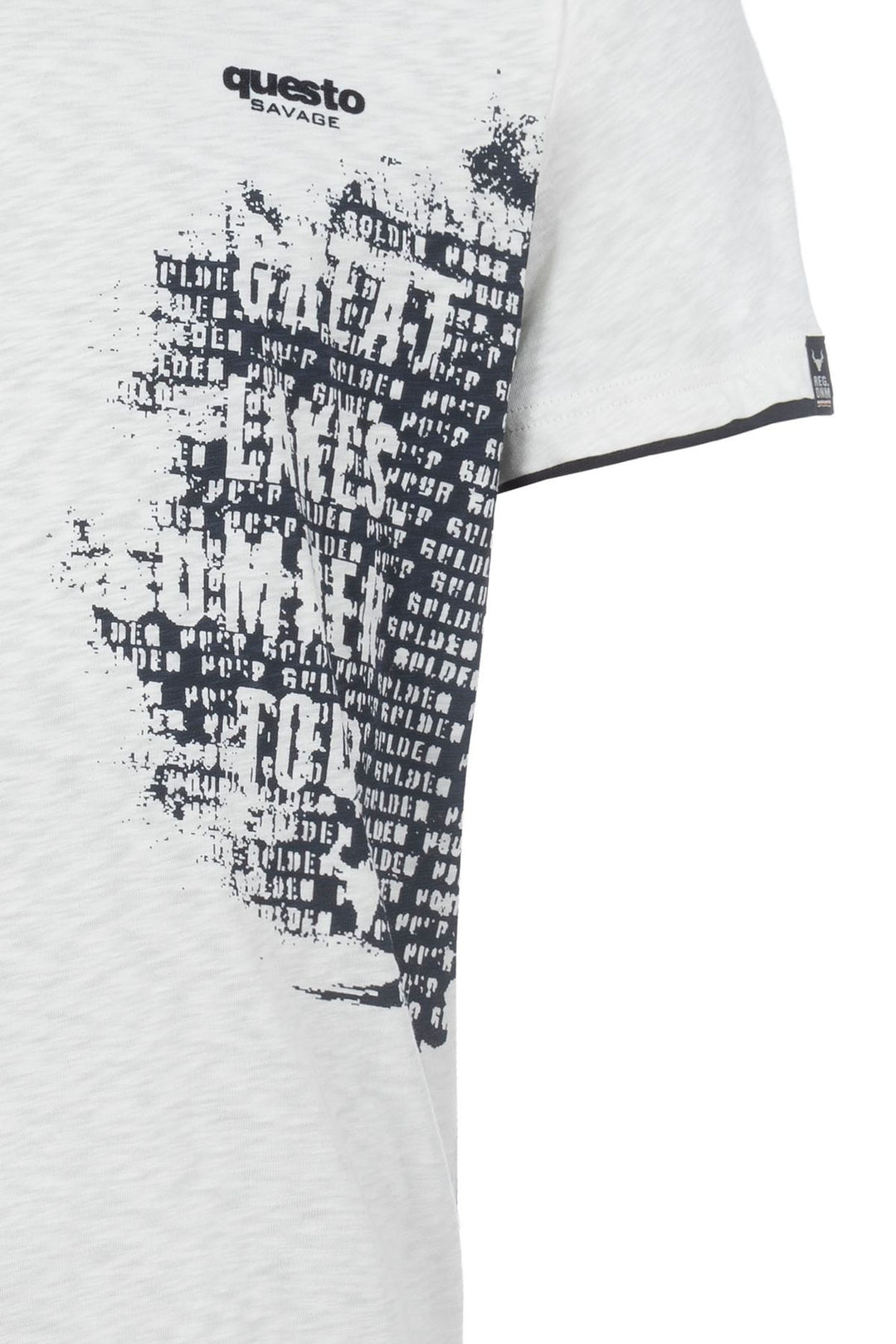 SOQUESTO Herren T-Shirt Flammgarn