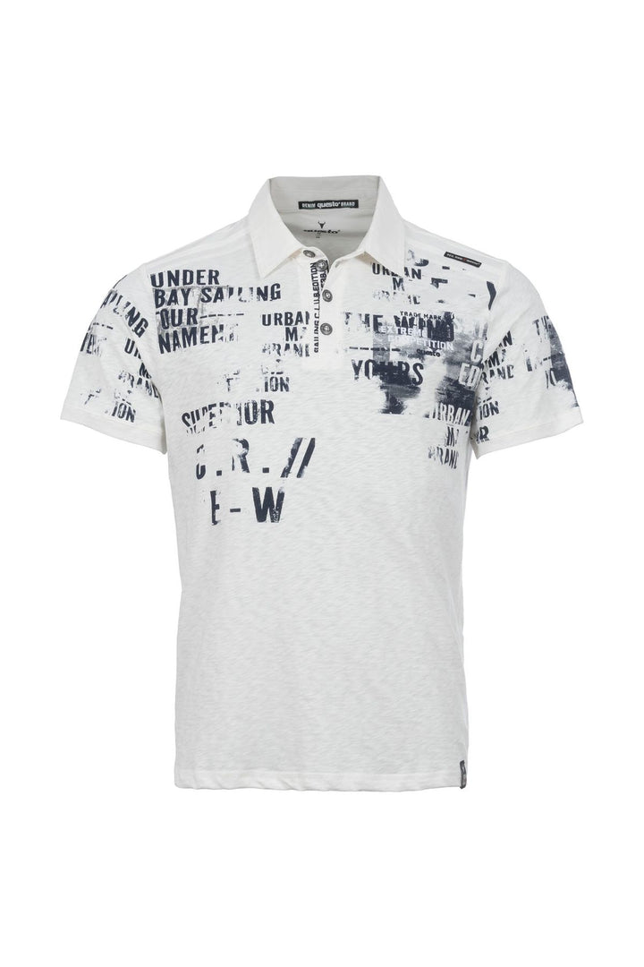 SOQUESTO Poloshirt Herren Flammgarn