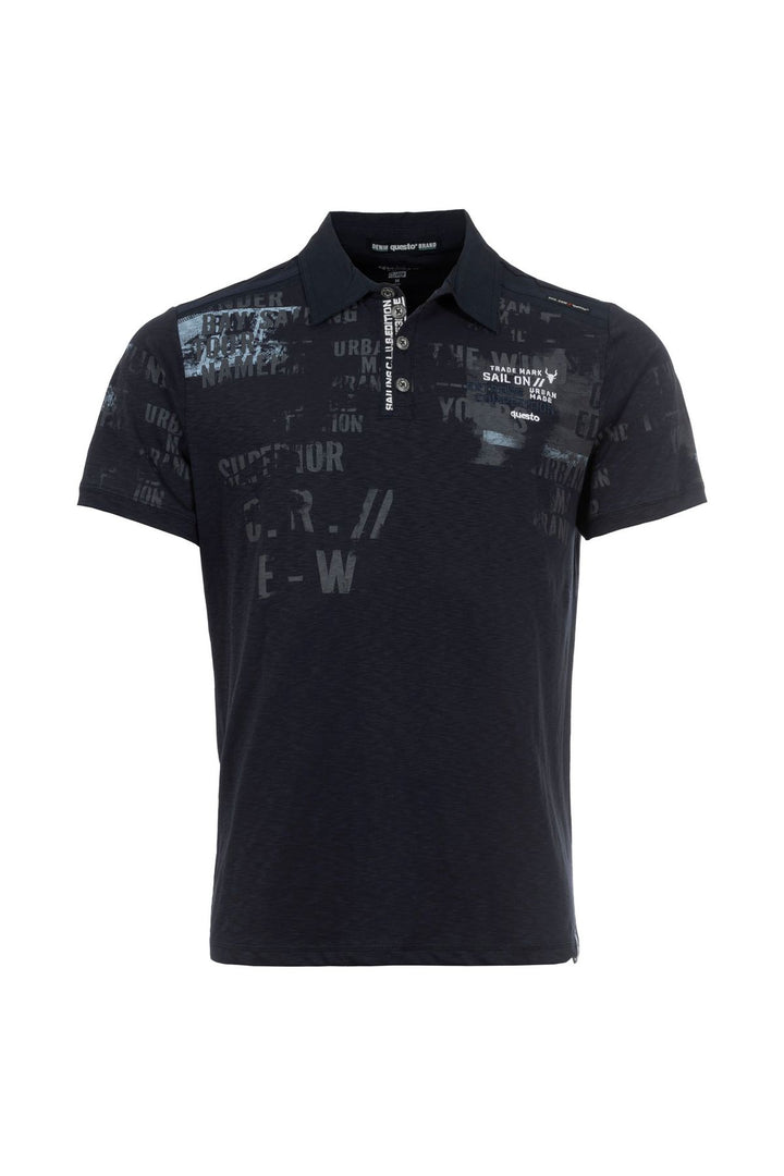 SOQUESTO Poloshirt Herren Flammgarn