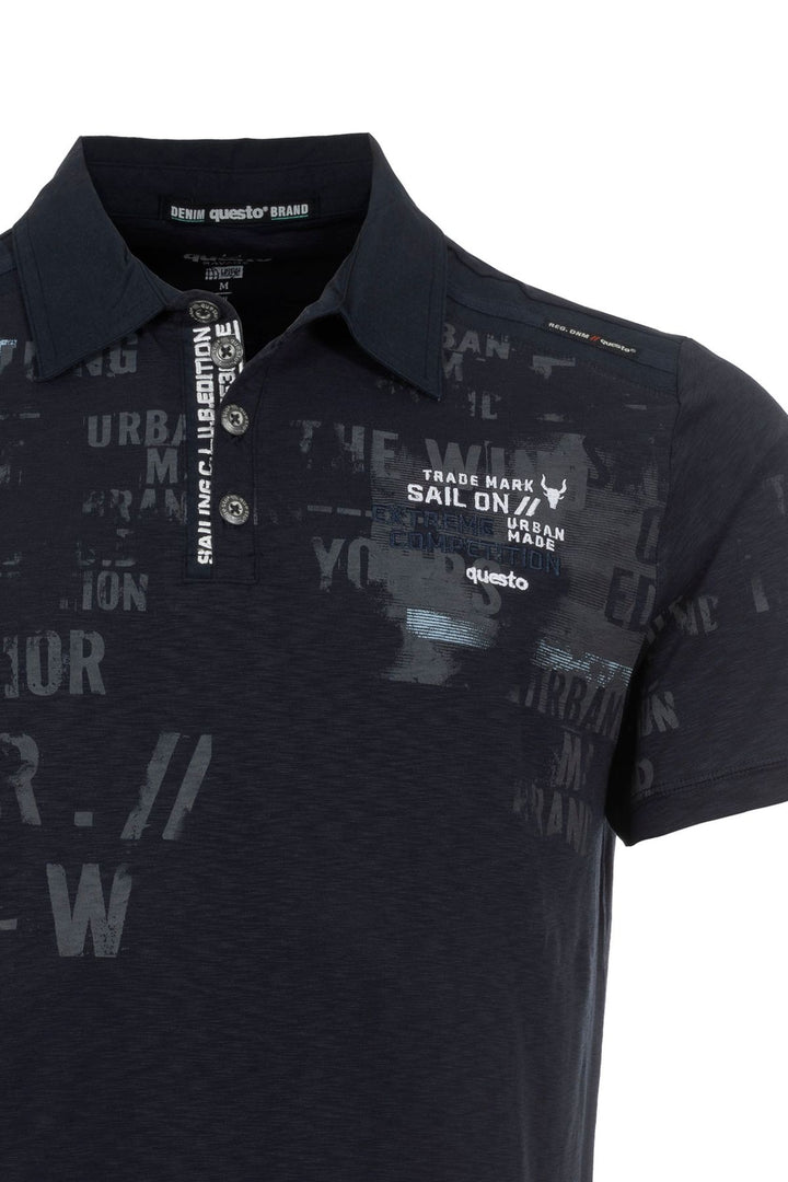SOQUESTO Poloshirt Herren Flammgarn