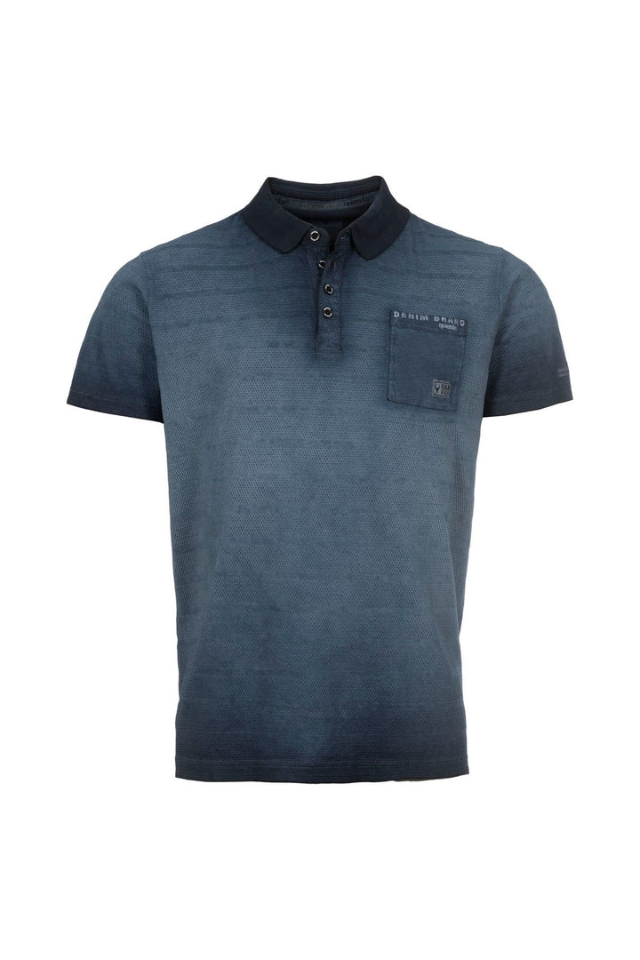 SOQUESTO Poloshirt Herren Struktur