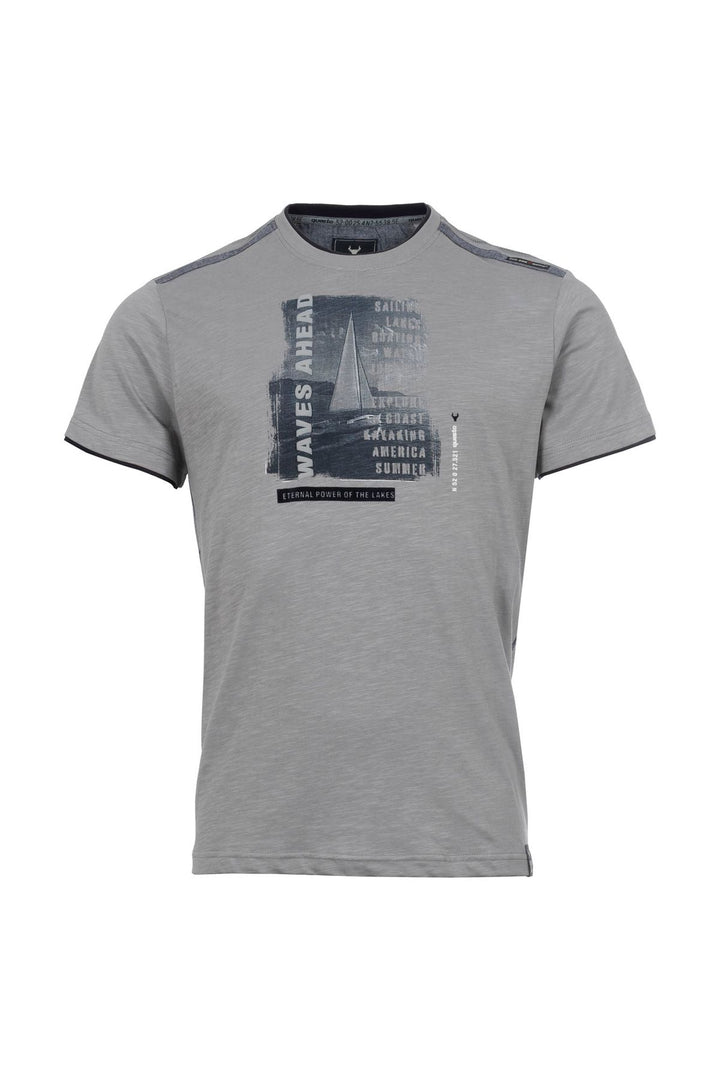 SOQUESTO Herren T-Shirt Segel-Design