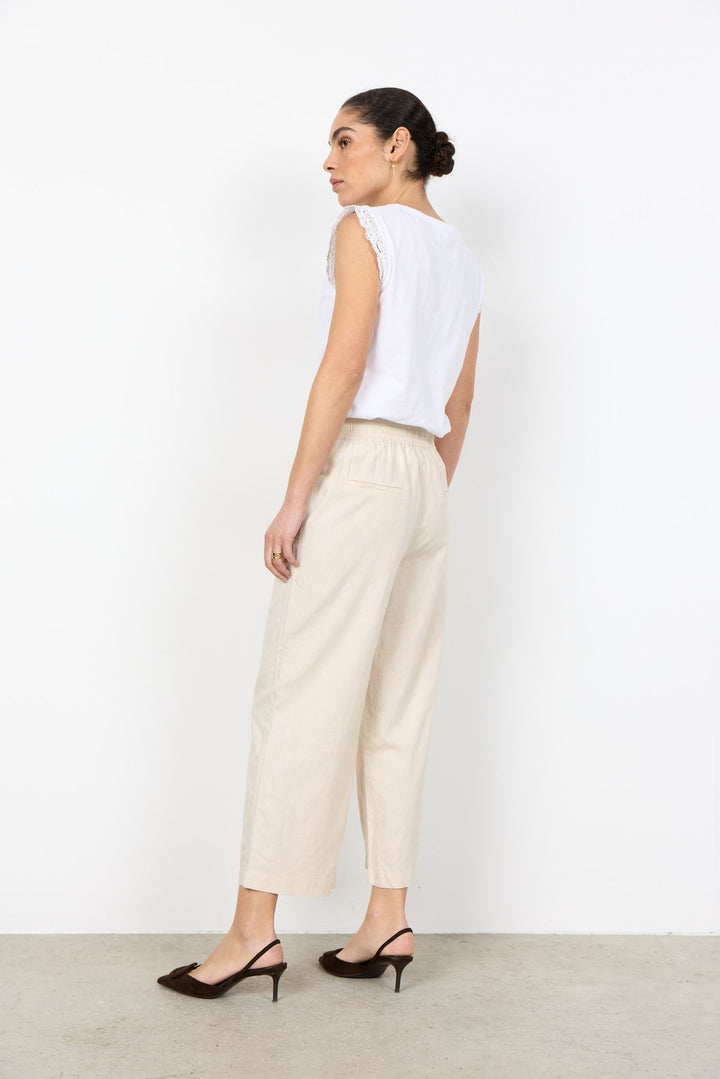 Soyaconcept Damen T-Shirt Spitzenärmel