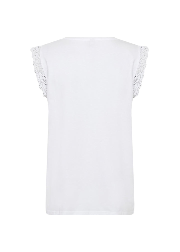 Soyaconcept Damen T-Shirt Spitzenärmel