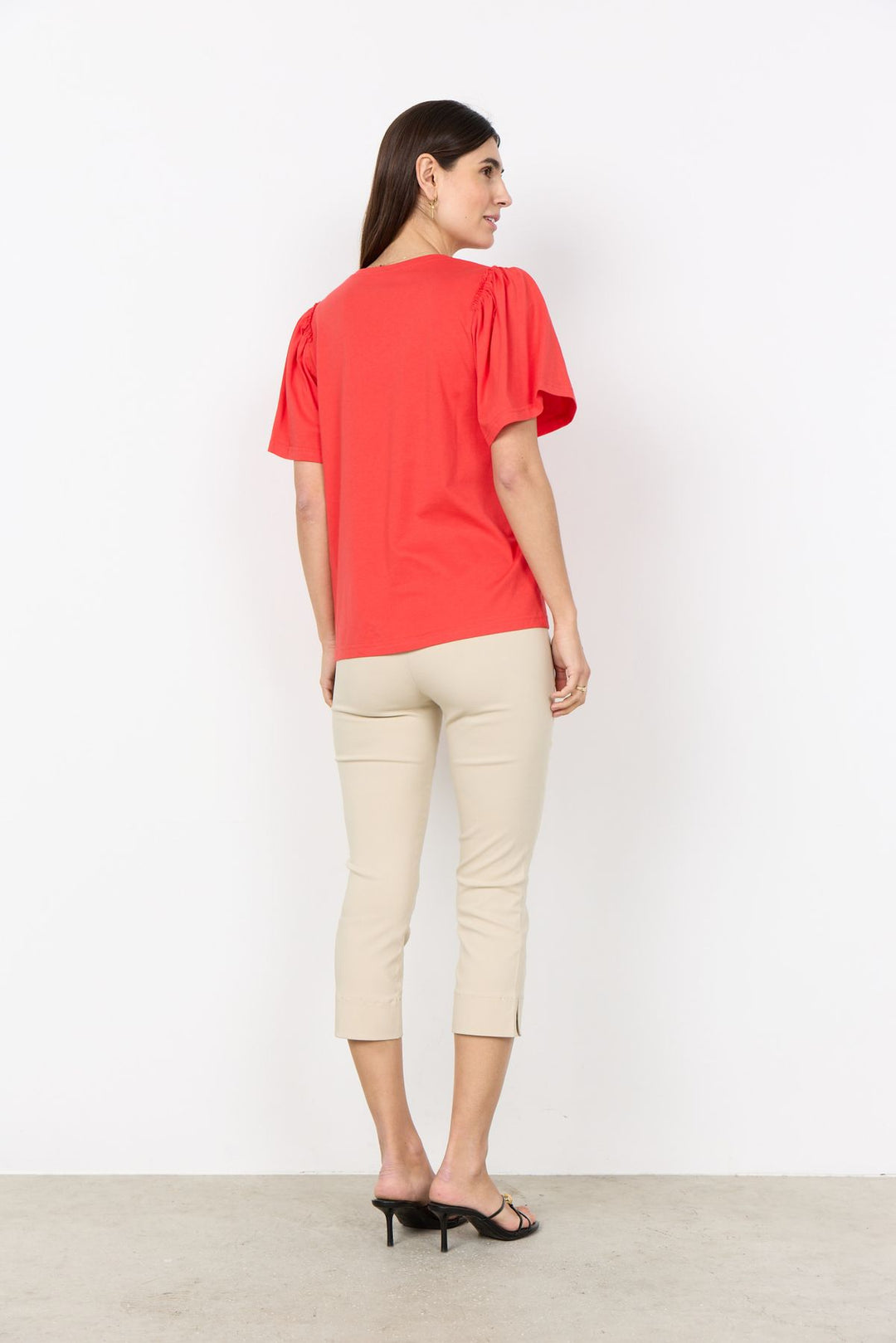Soyaconcept T-Shirt Damen gepuffte Ärmel