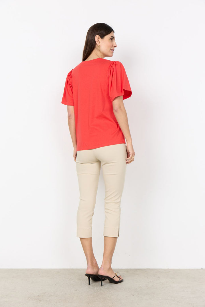 Soyaconcept T-Shirt Damen gepuffte Ärmel