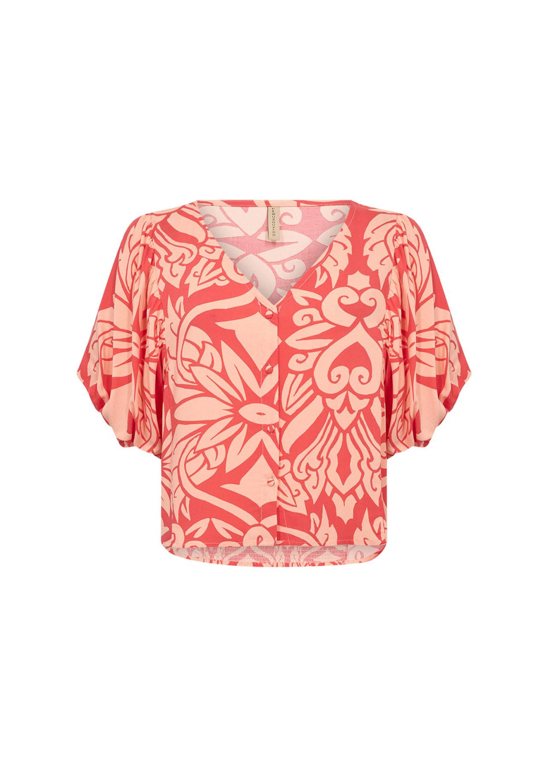Soyaconcept Damen Bluse Allover Druck