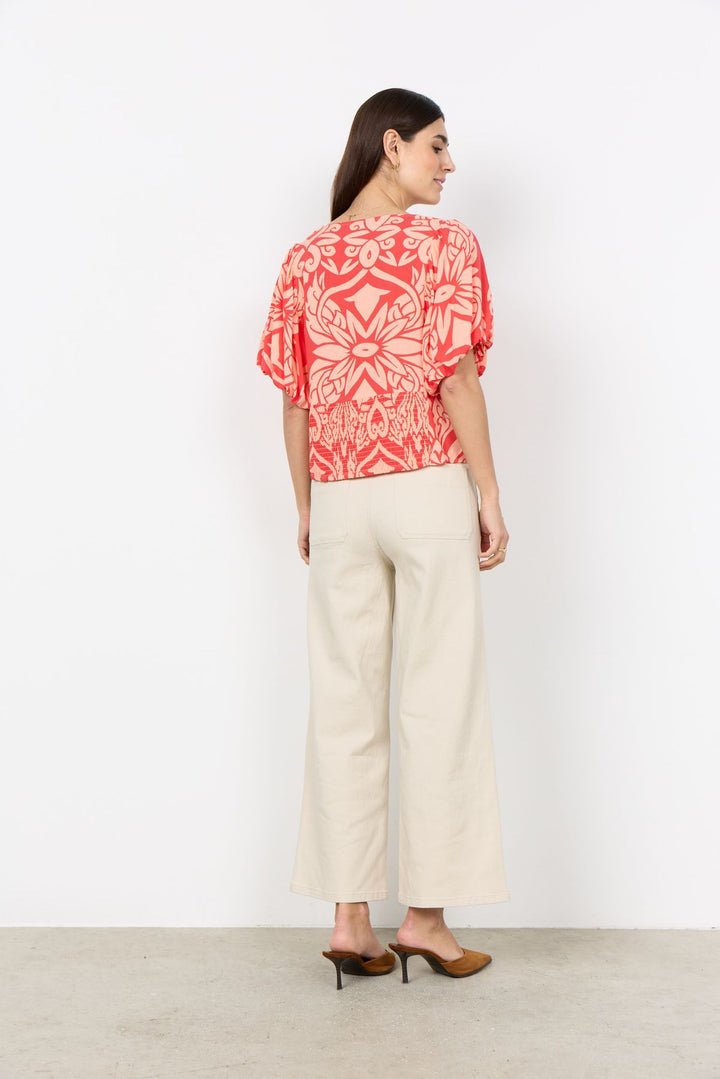 Soyaconcept Damen Bluse Allover Druck