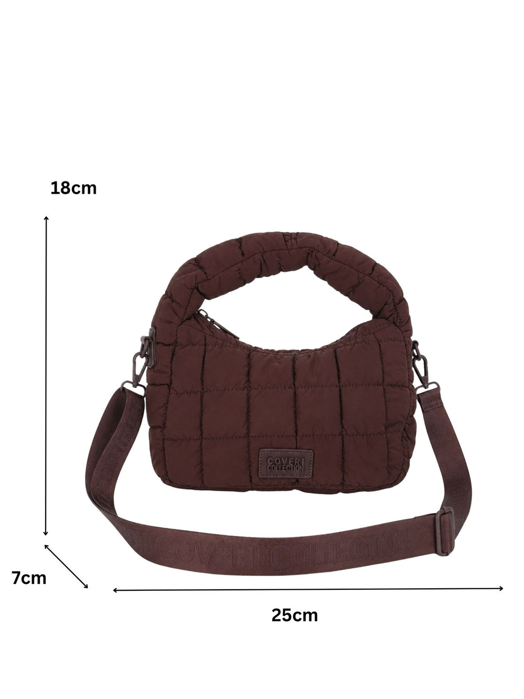 Splash of Color Puffer Schultertasche