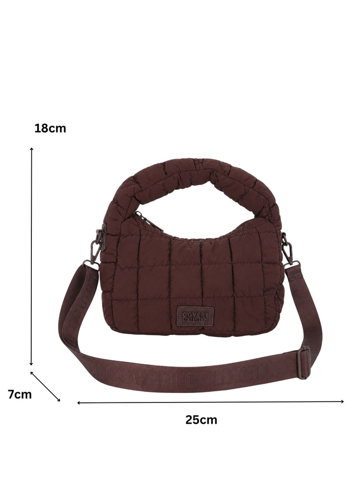 Splash of Color Puffer Schultertasche