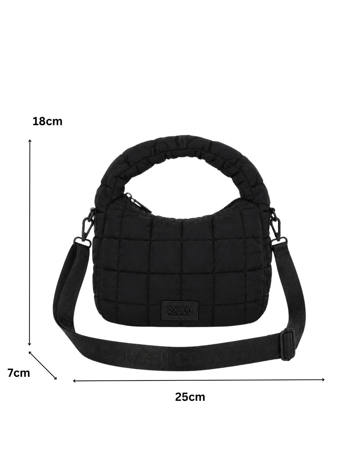 Splash of Color Puffer Schultertasche