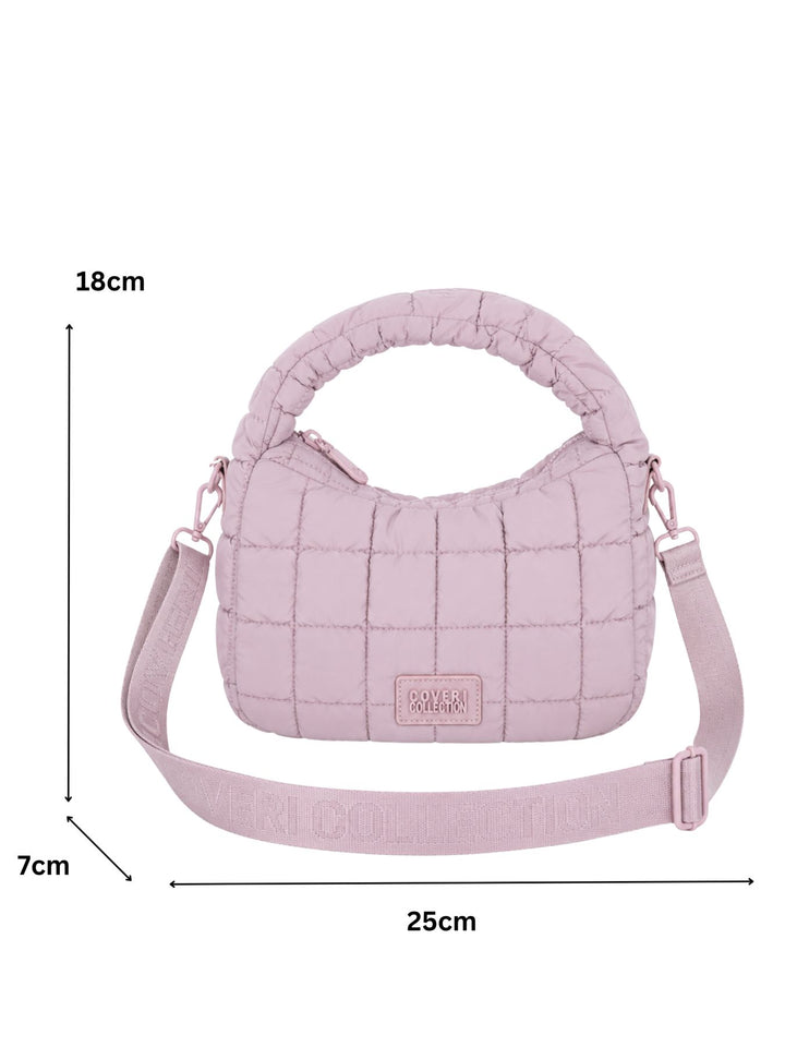 Splash of Color Puffer Schultertasche