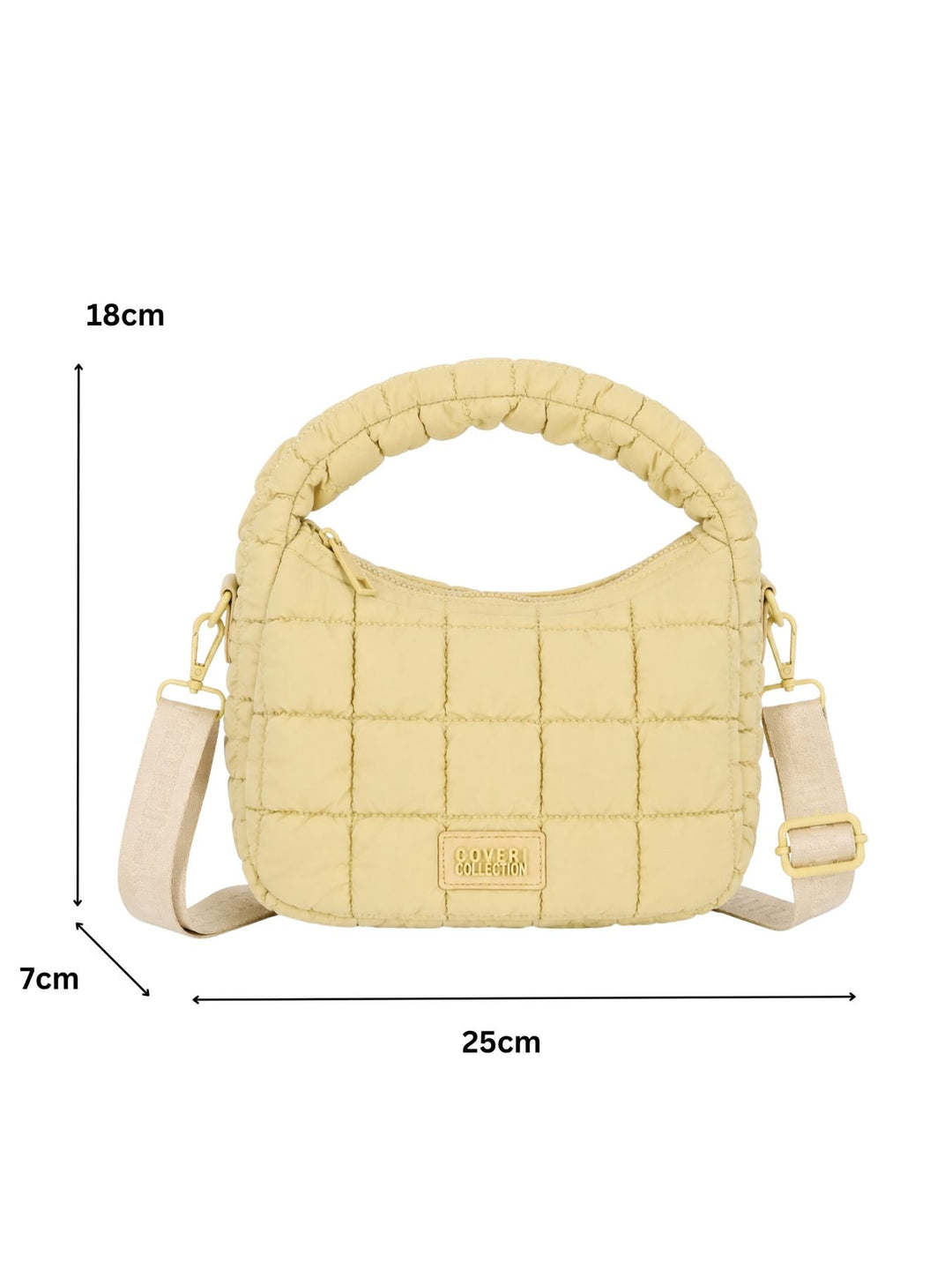 Splash of Color Puffer Schultertasche