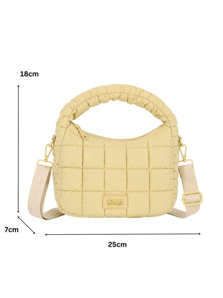 Splash of Color Puffer Schultertasche