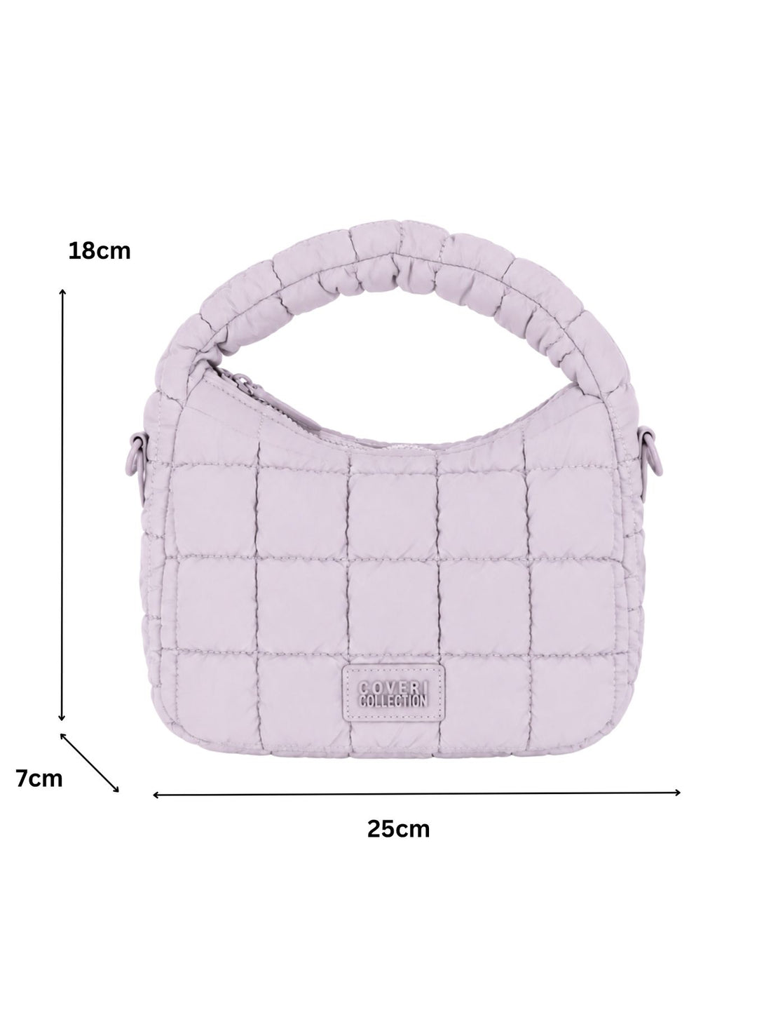 Splash of Color Puffer Schultertasche