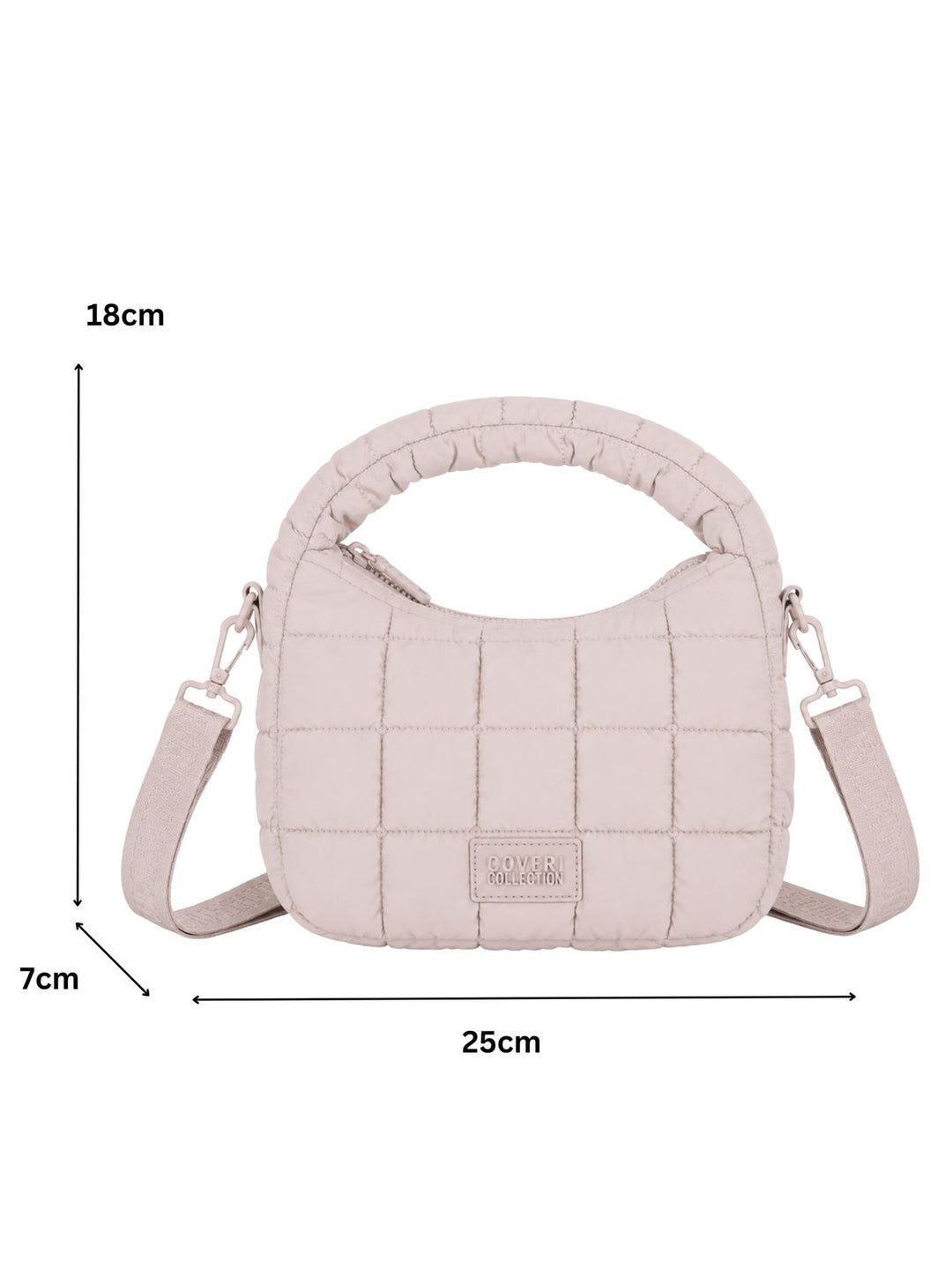 Splash of Color Puffer Schultertasche