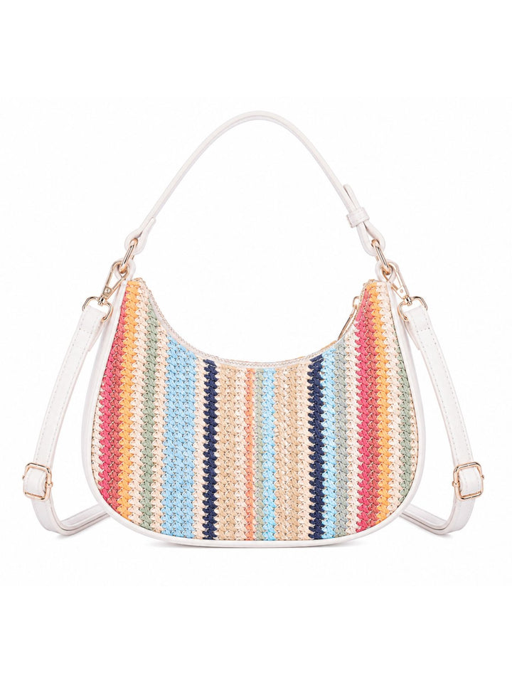 Splash of Color Schultertasche Streifen