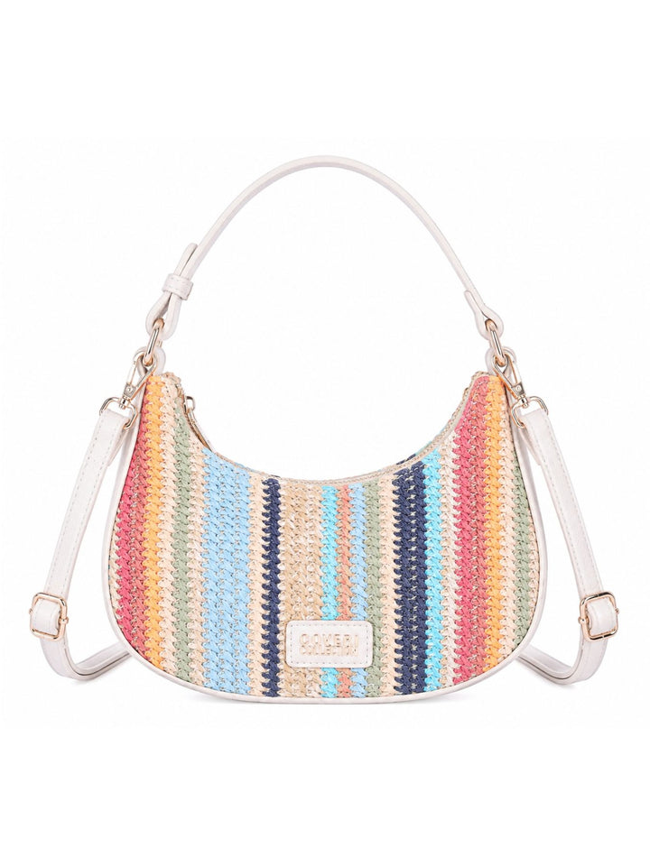 Splash of Color Schultertasche Streifen