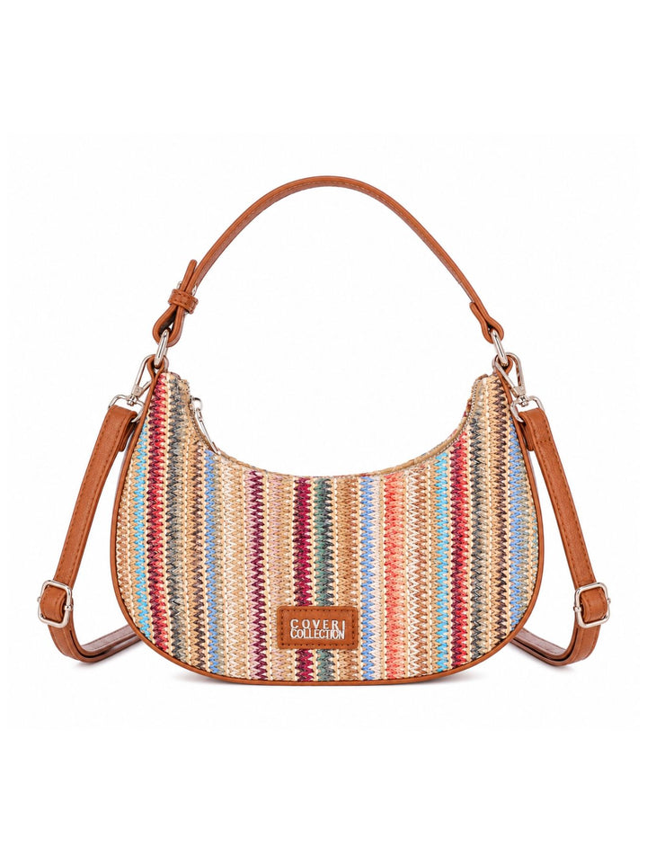 Splash of Color Schultertasche Streifen