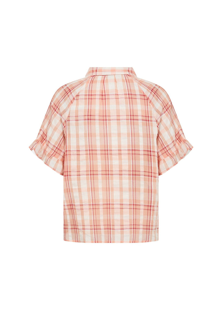 Soyaconcept Damen Bluse Karo Baumwolle